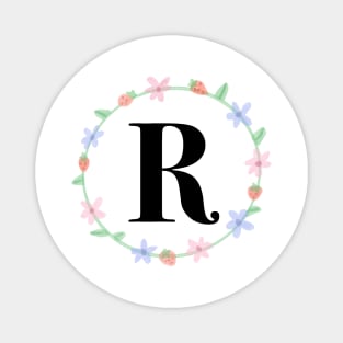 “R” initial Magnet